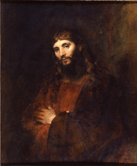 Christ with Arms Folded, 1656-1661. Artist: Rembrandt van Rhijn (1606-1669)