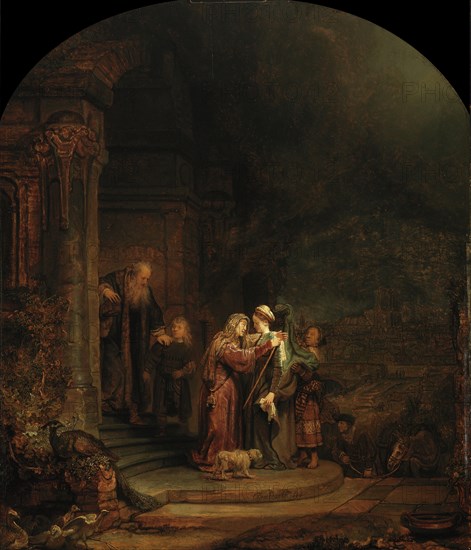 The Visitation, 1640. Artist: Rembrandt van Rhijn (1606-1669)