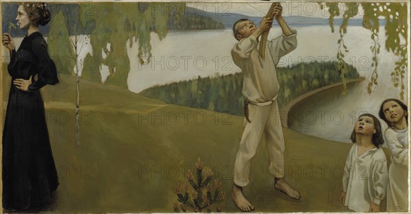 Spring, 1903. Artist: Gallen-Kallela, Akseli (1865-1931)