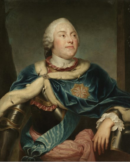 Portrait of Frederick Christian, Elector of Saxony (1722-1763). Artist: Mengs, Anton Raphael (1728-1779)