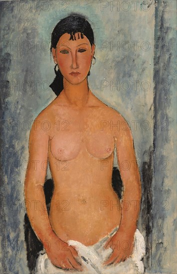 Standing Nude, 1918. Artist: Modigliani, Amedeo (1884-1920)