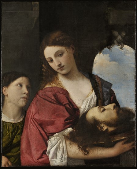 Salome with the Head of John the Baptist. Artist: Titian (1488-1576)