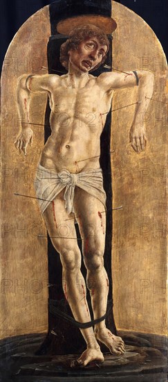 Saint Sebastian, ca 1484. Artist: Tura, Cosimo (before 1431-1495)