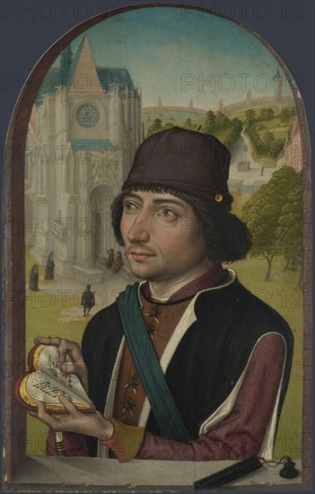 Portrait of a Young Man, c. 1480. Artist: Master of St. Gudule (active End of 15th cen.)