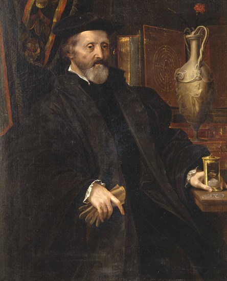 Portrait of Bartolomeo Prati. Artist: Mazzola Bedoli, Girolamo (c. 1500-1569)