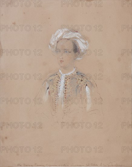 Portrait of Grand Duke Michael Nikolaevich of Russia (1832-1909), 1830-1840s. Artist: Valentini, Alexandre de (1787-1887)