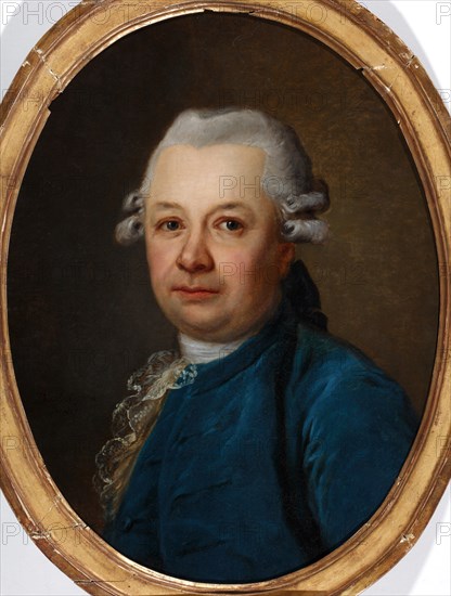 Portrait of Magnus Johann von Bock (?-1808), 1780. Artist: Darbès, Joseph Friedrich August (1747-1810)