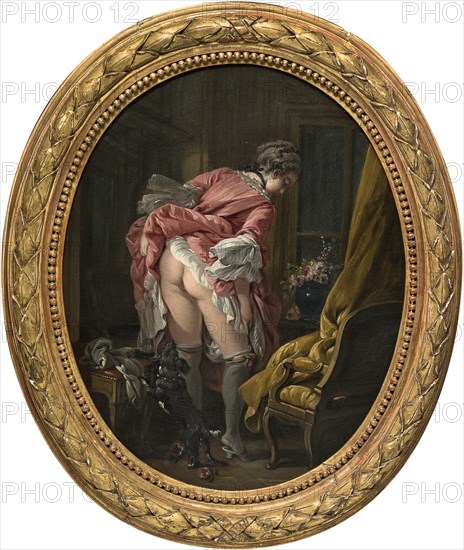 The Indiscreet Eye, 1742. Artist: Boucher, François (1703-1770)