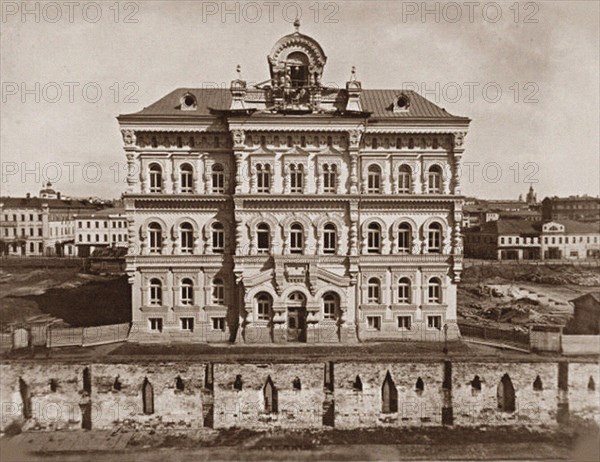 The Polytechnic Museum in Moscow, 1882. Artist: Anonymous