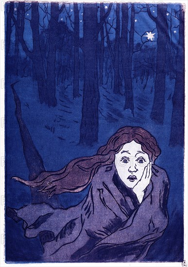 The Fear, 1893-1894. Artist: Yakunchikova, Maria Vasilyevna (1870-1902)