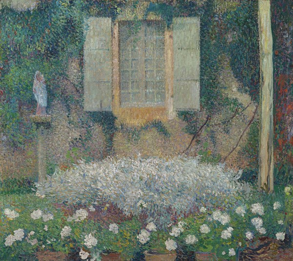 Window Of The Kitchen On The Garden At Marquayrol, c. 1916. Artist: Martin, Henri (1860-1943)