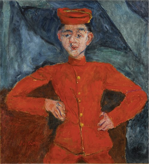 Le Chasseur de chez Maxim's, c. 1925. Artist: Soutine, Chaim (1893-1943)