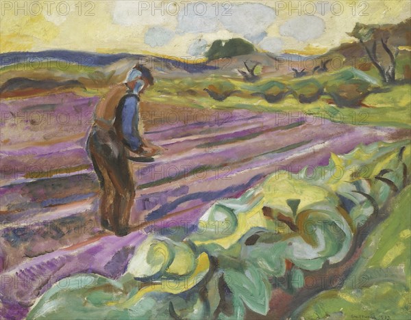 The sower, 1913. Artist: Munch, Edvard (1863-1944)