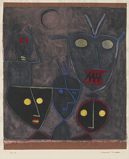 Demonic Puppets, 1929. Artist: Klee, Paul (1879-1940)