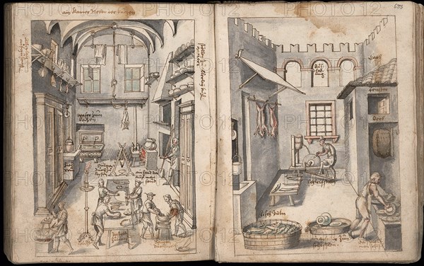 Cookbook Opera, 1570. Artist: Scappi, Bartolomeo (c. 1500-1577)