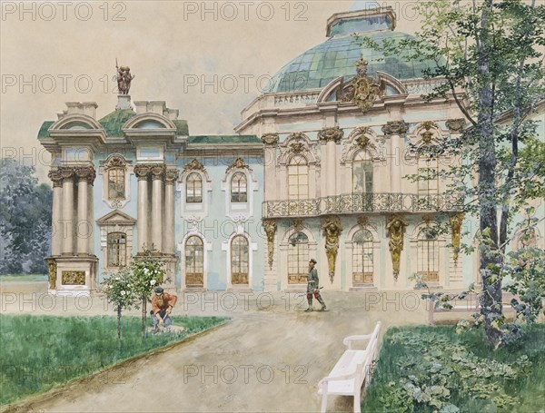 Tsarskoye Selo, 1898. Artist: Kopallik, Franz (1860-1931)