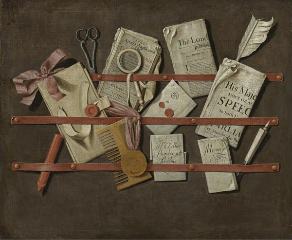 Trompe-l'oeil, 1698. Artist: Collier, Edwaert (1642-1708)