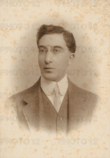 Constantine Cavafy (1863-1933), 1910s. Artist: Anonymous