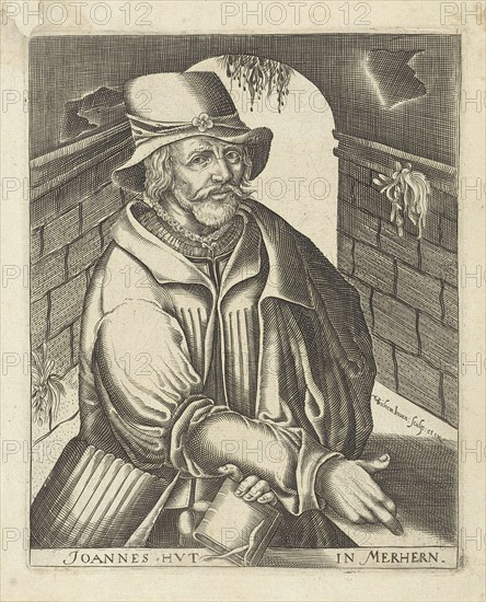 John Hus in Merhern, c. 1650. Artist: Sichem, Christoffel van (1581-1658)