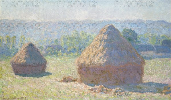 Haystack in the Evening Sun, 1891. Artist: Monet, Claude (1840-1926)