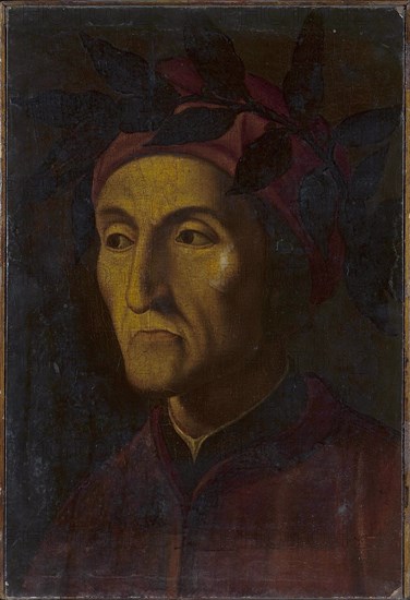 Portrait of Dante Alighieri (1265-1321), 16th century. Artist: Anonymous