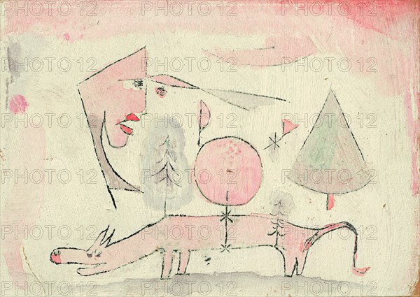 The shameless animal, 1920. Artist: Klee, Paul (1879-1940)