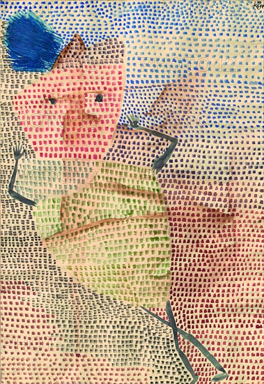 Mask Louse, 1931. Artist: Klee, Paul (1879-1940)