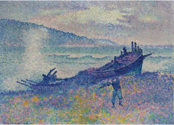 Shipwreck, 1899. Artist: Cross, Henri Edmond (1856-1910)