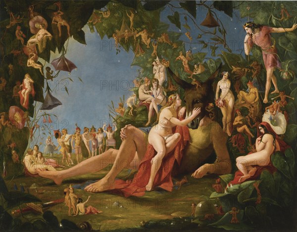 A Midsummer Night's Dream, c. 1846. Artist: Montaigne, William John (c. 1820-1902)