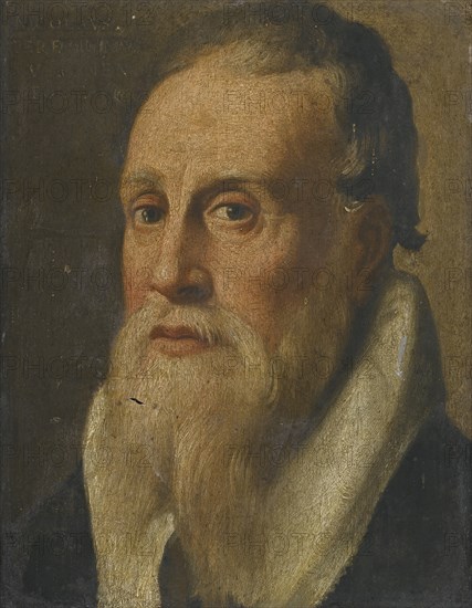 Portrait of the poet Nicolò da Verona, Second half of the16th century. Artist: Anonymous