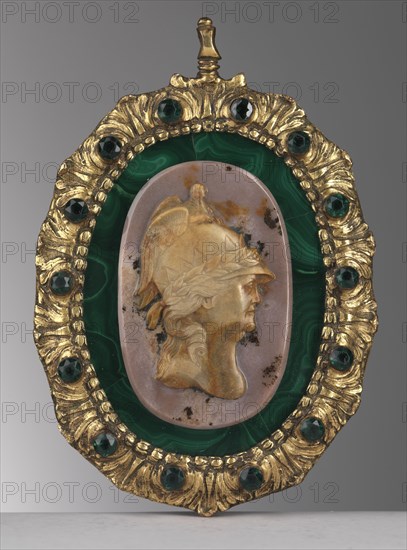 Catherine II as Minerva. Cameo, Last quarter of 18th century. Artist: Maria Feodorovna of Russua, (Sophie Dorothea of Württemberg) (1759-1828)