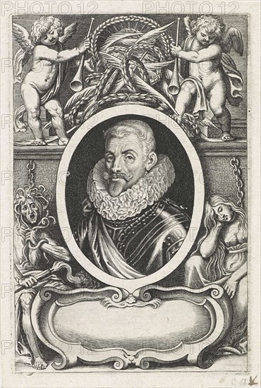 Portrait of Johann Tserclaes, Count of Tilly. Artist: Vorsterman, Lucas, the Elder (1595-1675)