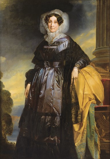 Portrait of Adélaïde d'Orléans (1777-1847). Artist: Winterhalter, Franz Xaver, School of