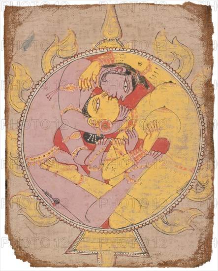 Lovers in Dalliance, 18th century. Artist: Anonymous