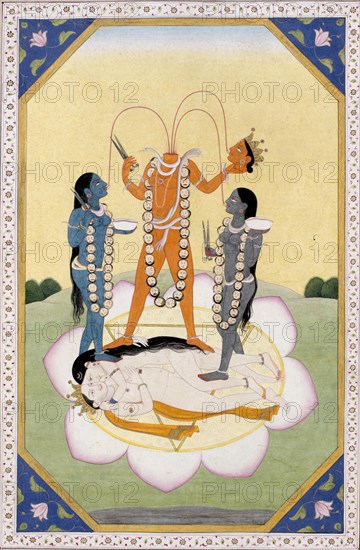 Chhinnamasta, c. 1800. Artist: Anonymous