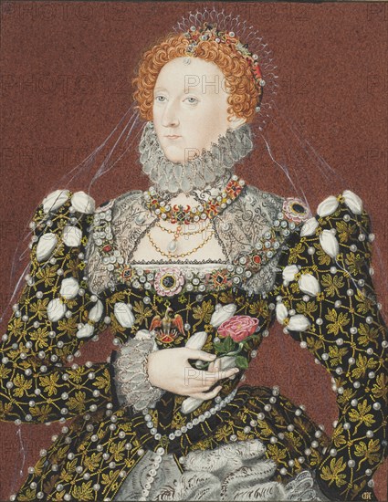 Portrait of Elizabeth I of England. Artist: Anonymous