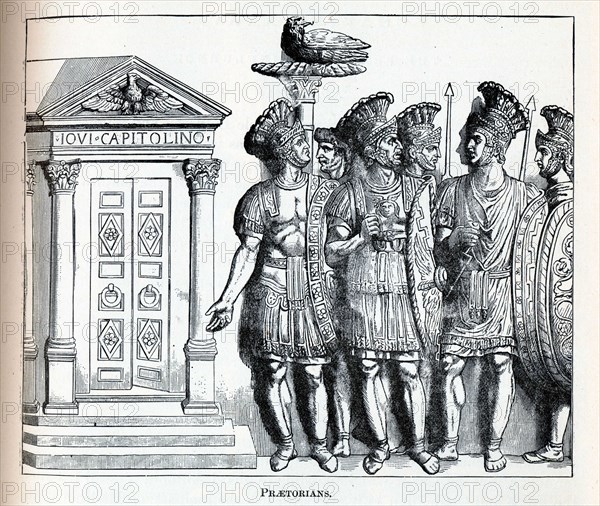 Praetorians, 1882. Artist: Anonymous