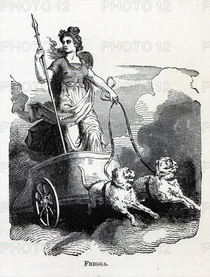 Frigga, 1882. Artist: Anonymous