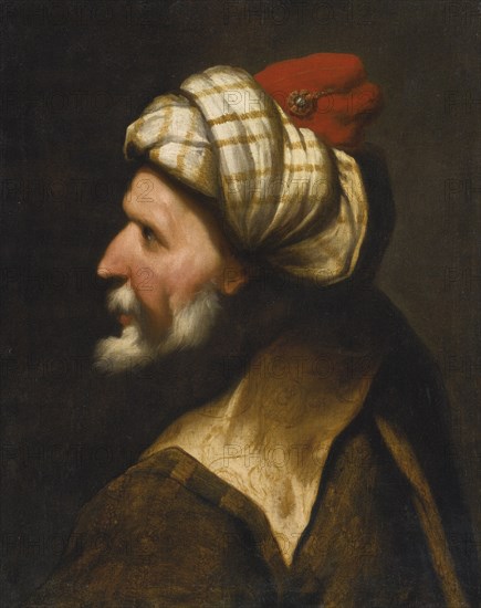 Hayreddin Barbarossa. Artist: Pietro della Vecchia (1603-1678)