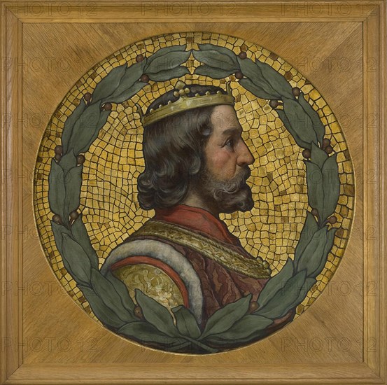 Ottokar II of Bohemia, 1900. Artist: Liebscher, Adolf (1857-1919)