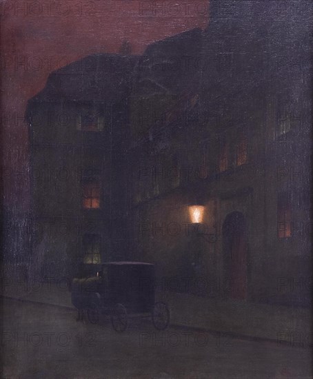 The coach , c. 1900. Artist: Schikaneder, Jakub (1855-1924)