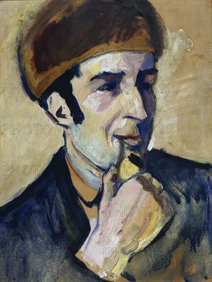 Portrait of Franz Marc, 1910.