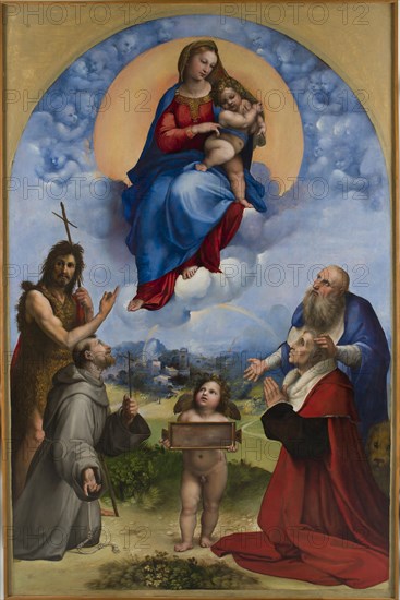 Madonna of Foligno, 1511-1512.