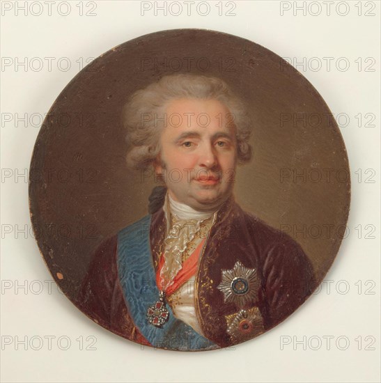 Portrait of Prince Alexander Andreyevich Bezborodko (1747-1799), Mid of 1790s.