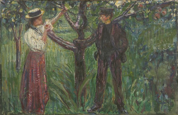 Adam and Eve, 1909.