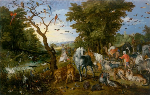 The Entry of the Animals into Noah's Ark, 1613.