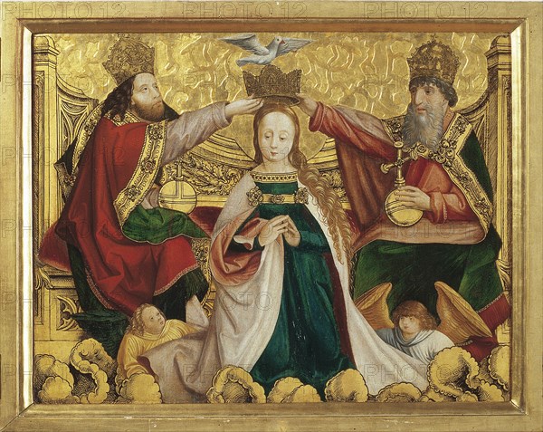 The Coronation of the Virgin with the Trinity, c. 1520.