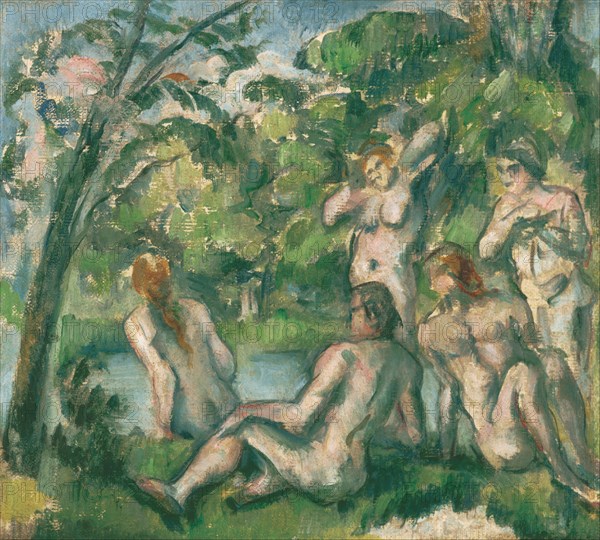 Bathers, 1884-1887.