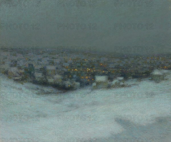 Snow on a Moonlit Night, 1903.