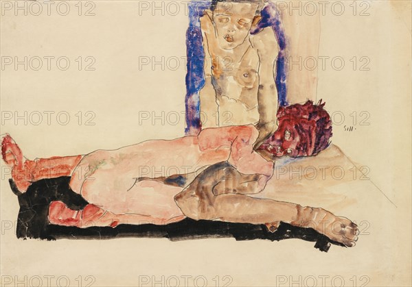 Nude Couple, 1911.